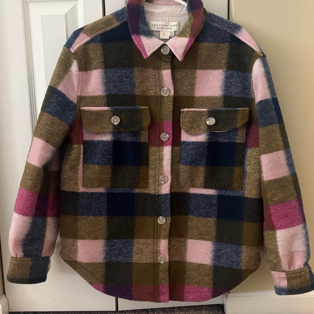 Saltwater Luxe Plaid Jacket